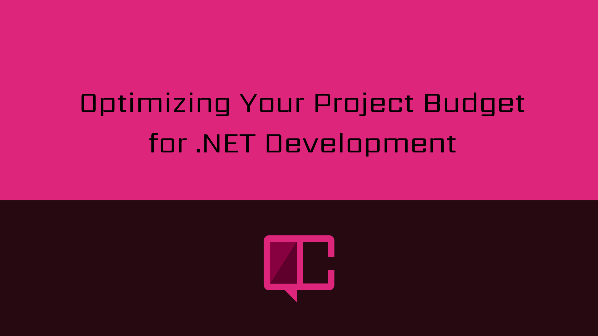 Optimizing Your Project Budget for .NET Development